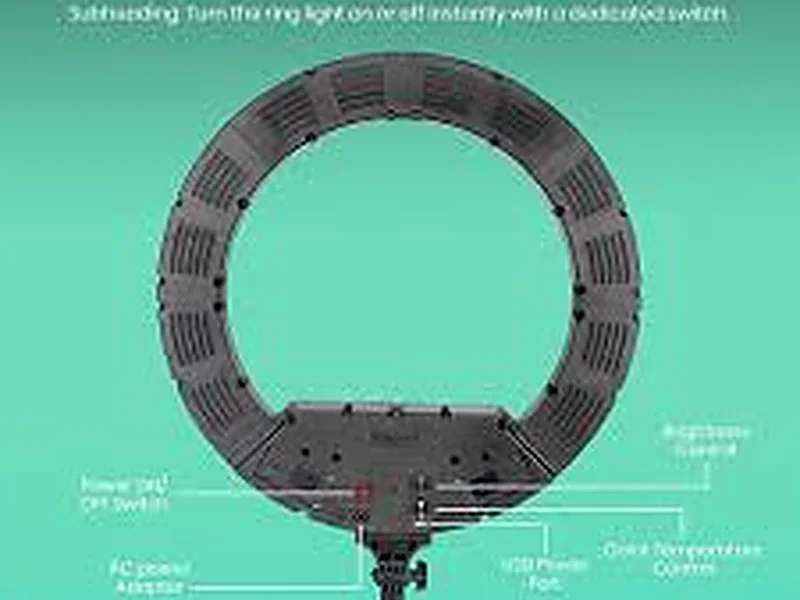 Simpex 20" Dual Colour Ring Light for rent in Trivandrum